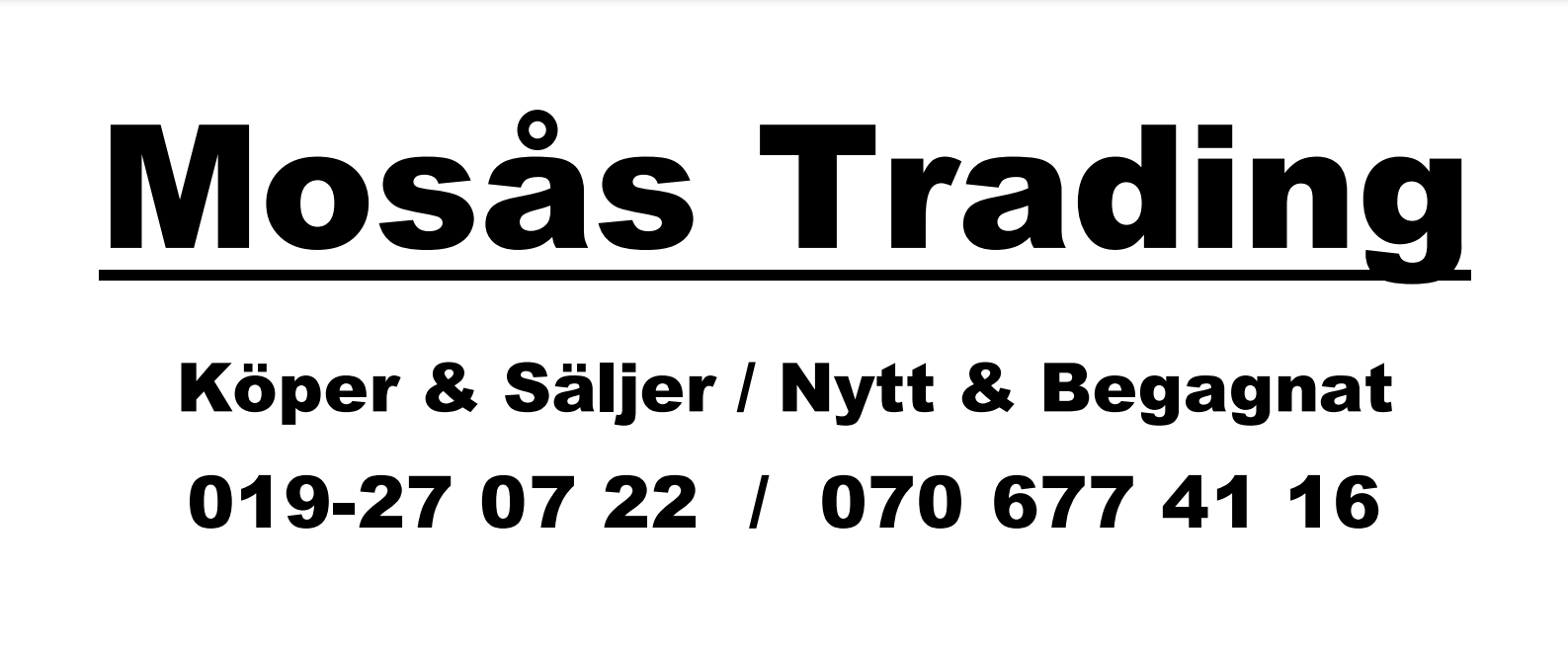 Mosås Trading